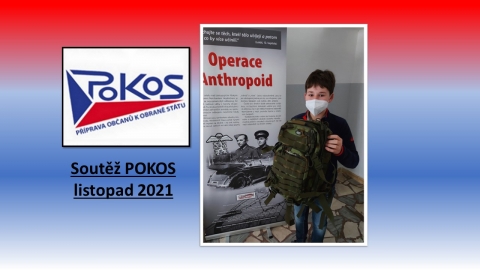 David Horsák z 8.C se stal výhercem soutěže POKOS za měsíc listopad