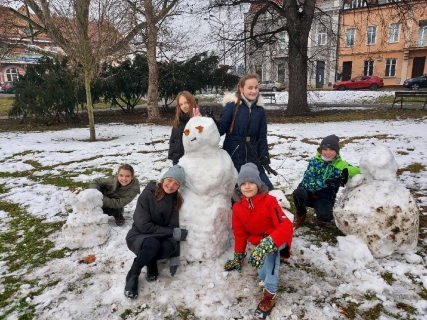 Tělocvik na sněhu, 5.A