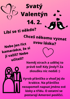 Svatý Valentýn - valentýnky