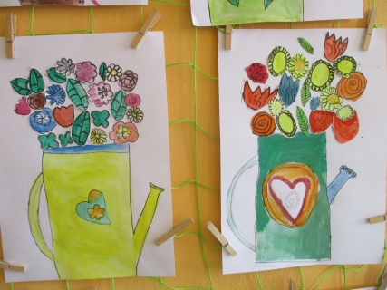 Jaro ťuká na vrátka - 2. A, 2. B
