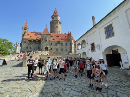 Výlet na hrad Bouzov - 5. A, 5. B, 5. C