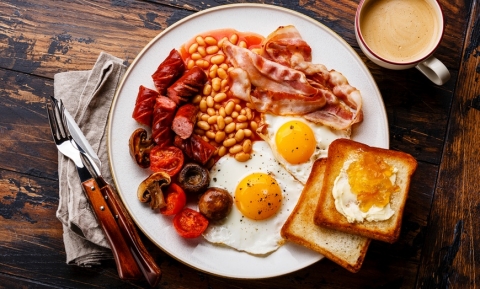 The Full English Breakfast v hodinách konverzace anglického jazyka