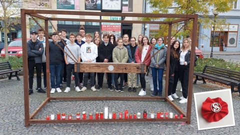 Žáci 9.C si připomněli Památný den českého sokolstva