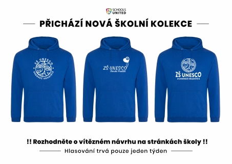 ŠKOLNÍ KOLEKCE OBLEČENÍ - HLASOVÁNÍ