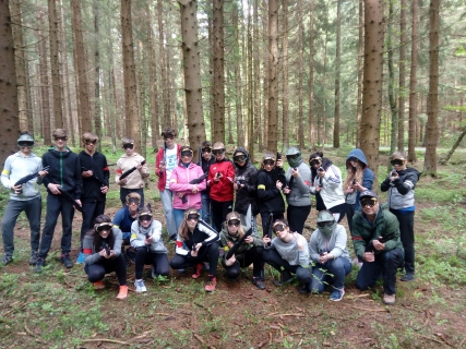 Školní výlet 8.B - Orientka