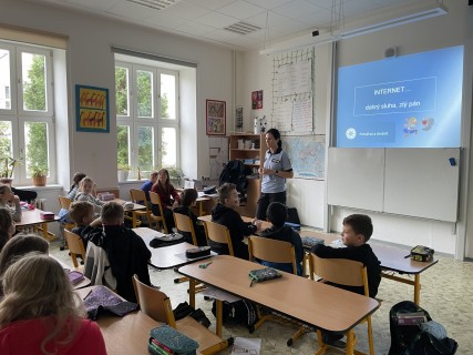 (Ne)bezpečný internet - beseda 5. tříd