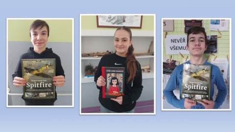 Nejaktivnější žáci byli oceněni za práci v hodinách dějepisu