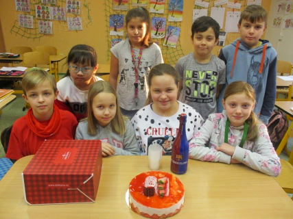 Narozeninová oslava - 3. A