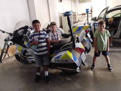 4. odd. ŠD - návštěva Policie ČR