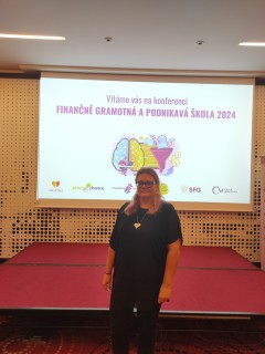 Konference Finančně gramotná a podnikavá škola 2024