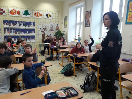 Preventivní programy Policie ČR pro žáky 5. a 8. tříd