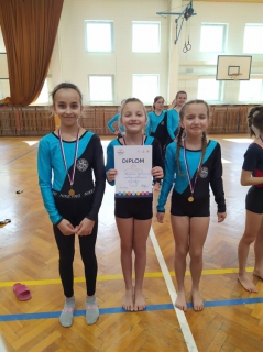 Okresní kolo ve sportovní gymnastice