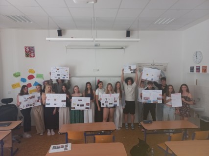 Projektová výuka v němčině: Žáci 9. tříd představili německy mluvící země