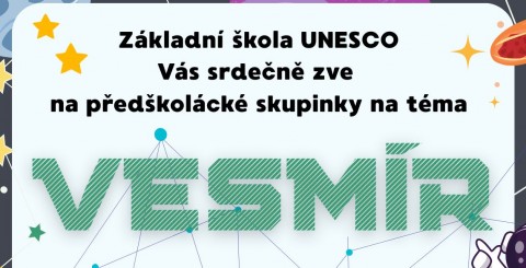 ČT 6.11. Předškolácké skupinky - téma VESMÍR