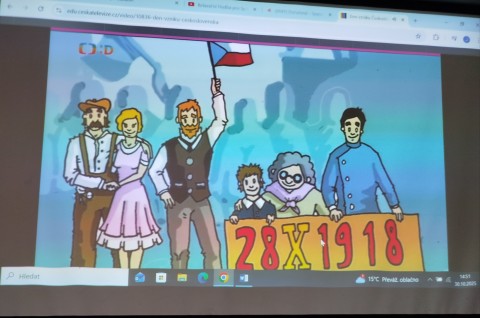 4. odd. ŠD - st. svátek 28. 10.