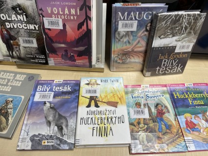 Čtení v knihovně BBB - 5. C