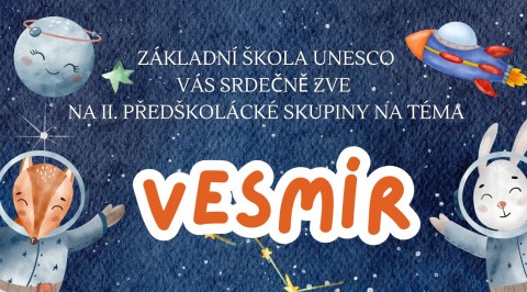 ST 14. 1. Předškolácké skupinky II - téma VESMÍR