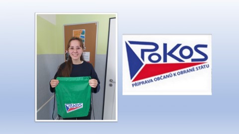 Anna Trmalová z 9.C se stala výherkyní soutěže POKOS za měsíc říjen 2025