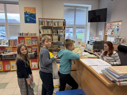 4.B v knihovně B.B. Buchlovana