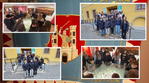 Žáci 7.C a 7.A navštívili expozici o historii města Uherského Hradiště v Jezuitské koleji