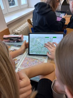 Práce s mapou v hodinách německého jazyka