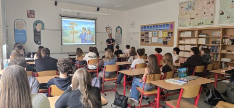 Beseda o zdravotnických oborech 8.ABC