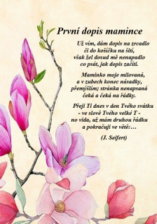 Maminkám k svátku přeje 3.C