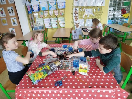 4. odd. ŠD - jarní tvoření