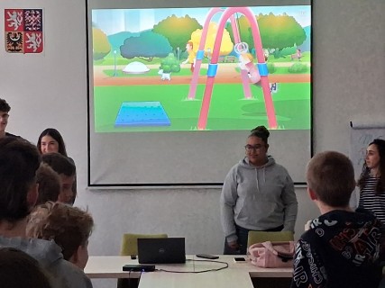 Univerzitní studenti ze Španělska na naší škole