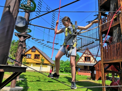 5. ročník na školním výletě - Outdoor Resort Březová