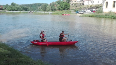 Pozdrav z vodáckého kurzu!