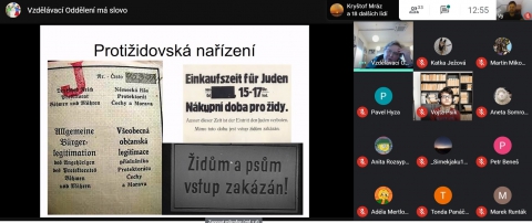 Výukový program o historii ghetta Terezín pro žáky 9. tříd