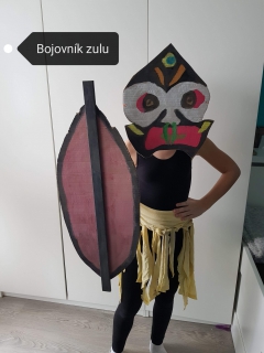 Africké výrobky žáků 6.B