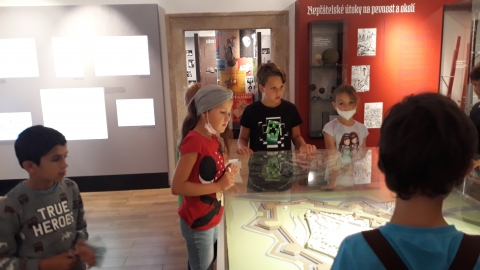 Návštěva expozice dějin UH – 3. C