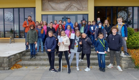 Žáci 7.C navštívili Památník Velké Moravy ve Starém Městě